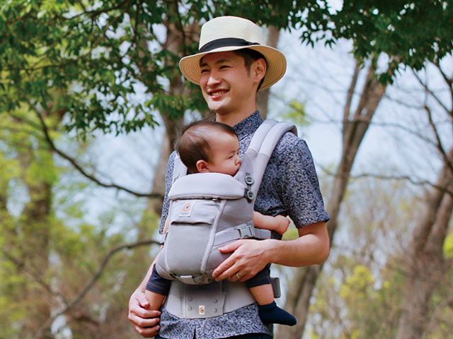 エルゴアダプト新色メッシュ その使い心地 快適さはいかが Fq Japan 男の育児online