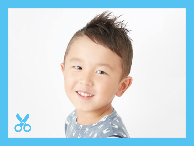 兄弟でおそろい 子供の簡単人気ヘアアレンジを紹介 ソフトモヒカン ツーブロック Fq Japan 男の育児online