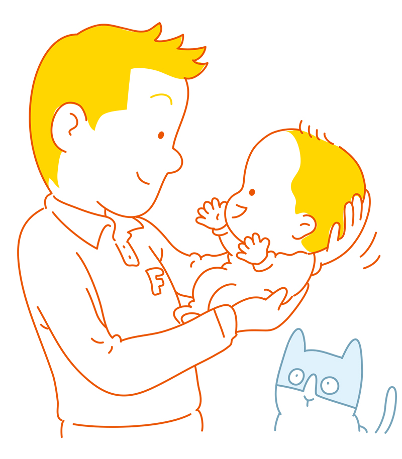 赤ちゃんの 表情を読む能力 はいつから発達する たまに笑顔になる理由は Fq Japan 男の育児online