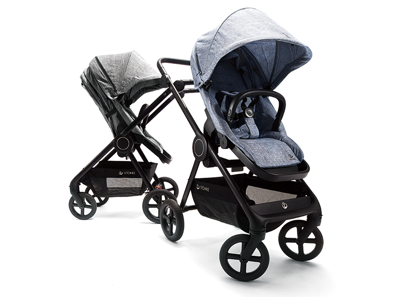 美品】STOKKE BEAT ストッケ ビート ベビーカー ブルー 購入証明付-