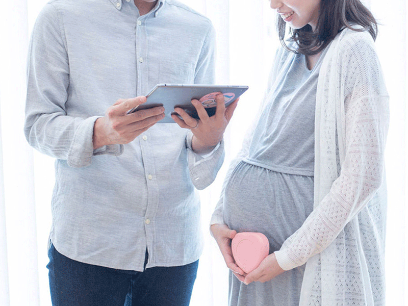 日本初 妊婦の通院をサポートにする Iot型胎児モニター 分娩監視装置ictg や医療用映像 通信システム キズナビジョン が 出生率の向上 や 母子死亡率の低減 に貢献 出産前 出産後 妊娠 Fq Japan 男の育児online