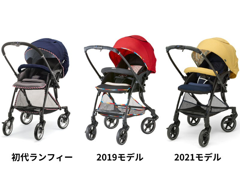 ベビーカー Runfee ランフィ ピジョン Pigeon トラッドネイビー 新入荷 ...